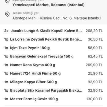 Yemeksepeti Market'ten Aldığım Bozuk Ürün Ve Yetersiz İade Teklifi