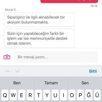 Yemeksepeti Market'ten Aldığım Bozuk Ürün Ve Yetersiz İade Teklifi