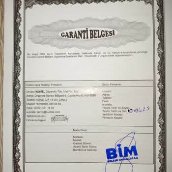 Kumtel Tost Makinesi İlk Kullanımda Bozuldu, Değişim Sorunu