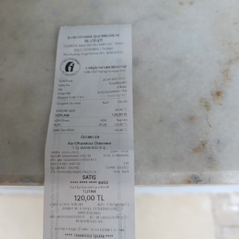 Otopark Ücreti Adaletsizliği