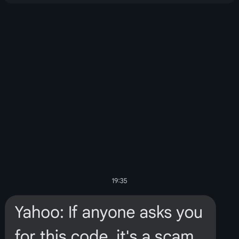 Yahoo'dan Gelen Beklenmedik Doğrulama Kodları Hakkında Endişe