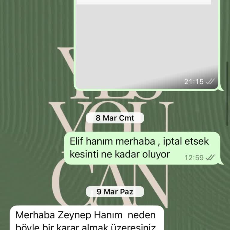 İptal Sürecindeki Aksaklık Ve Haksız Kesintiler
