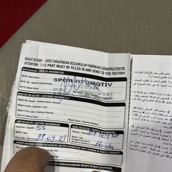 Garanti Süresindeki Akü Sorunu Ve Çözüm Arayışı