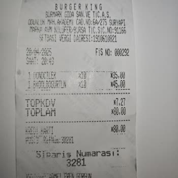 Burger King'de Müşteri Hizmetleri Sorunu: Sipariş Karışıklığı Ve Saygısız Davranış