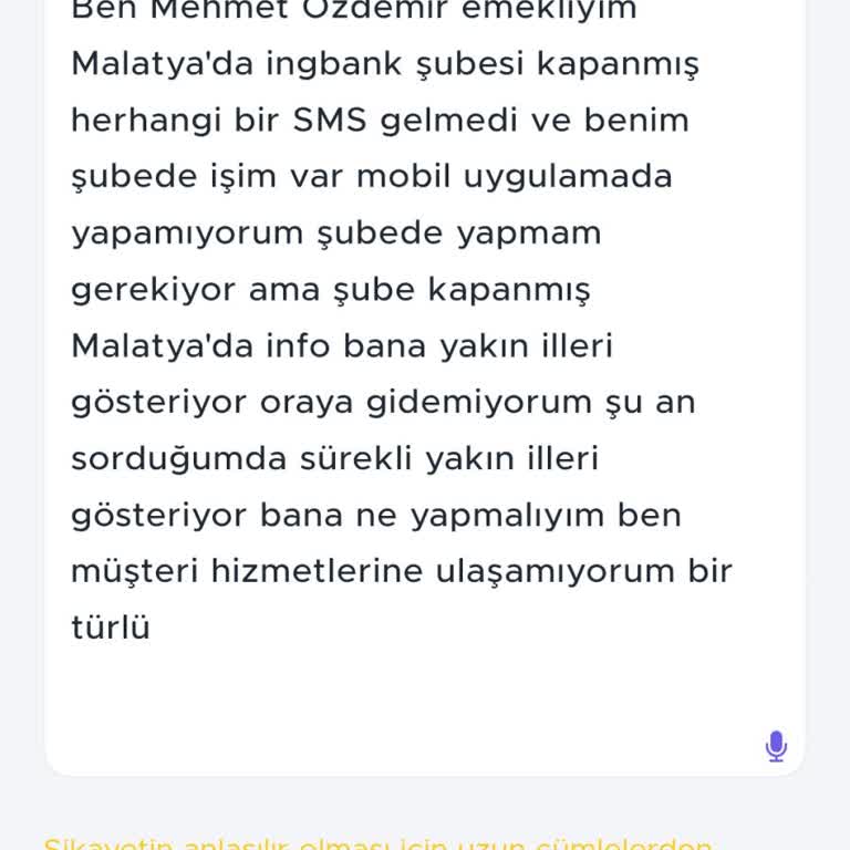 Şube Kapanışı Ve Müşteri Hizmetlerine Ulaşamama Sorunu