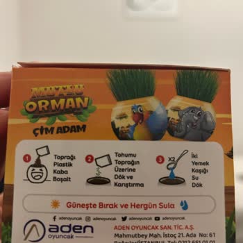 Migros'tan Aldığımız Oyuncak Çim Adam Hüsranı