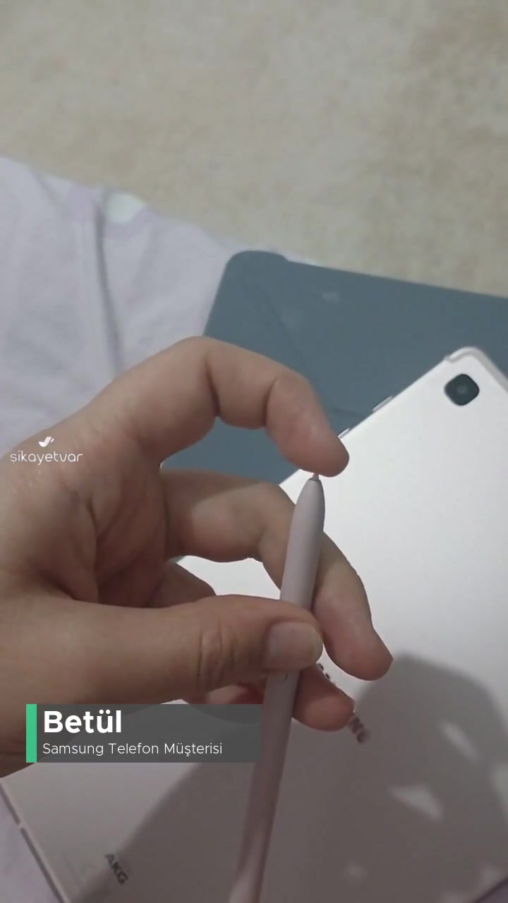 Samsung Tablet Kalemi Sallanıyor videonun kapak resmi