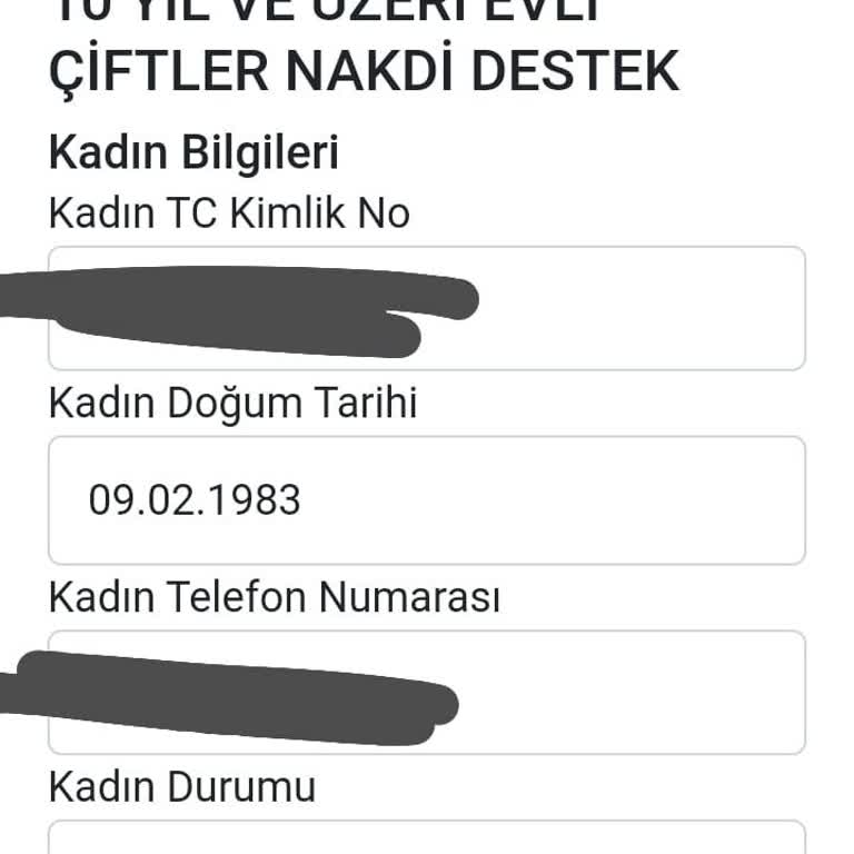 Şahinbey Nakdi Destek Başvurusunda Adres Sorunu
