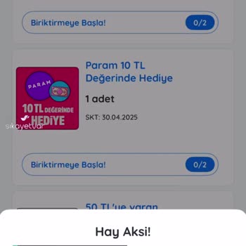 Kazandırio Şifre Girince Hediye Seçemiyorum