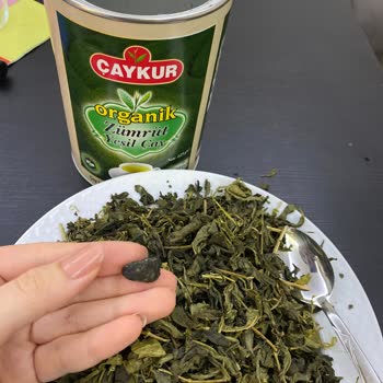 Çaykur Yeşil Çay Paketinde Taş Şoku