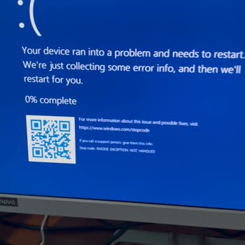 Satın Aldığım Bilgisayarın Sürekli Mavi Ekran Hatası Vermesi Ve Yetersiz Teknik Servis Desteği