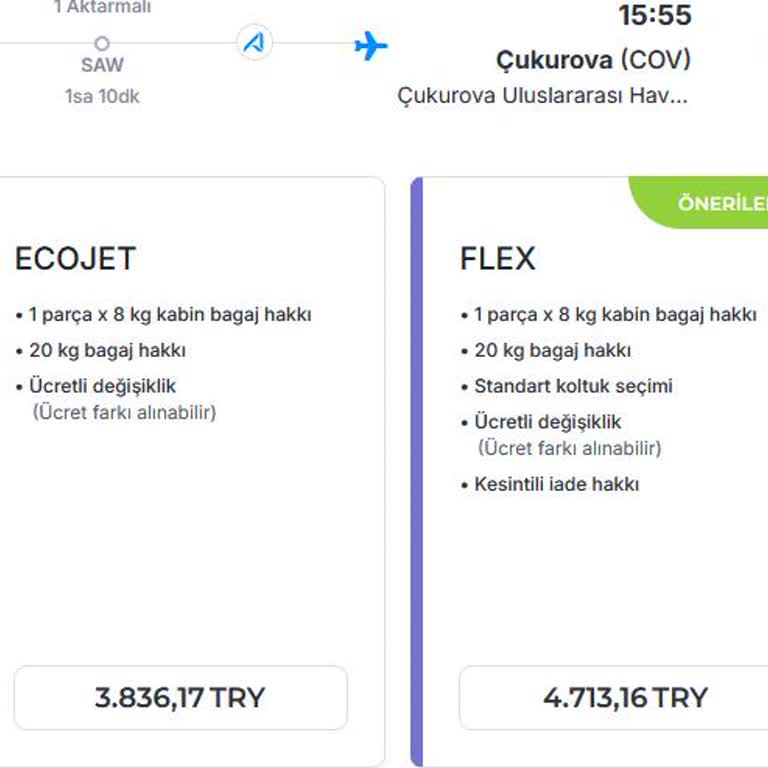 Garanti BBVA Bilet Fiyatları Ve Mil Kullanımında Adaletsizlik