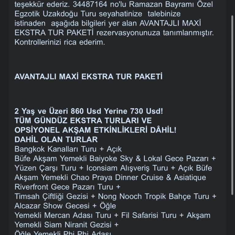 Tatil Sepeti İle İptal Edilen Turlar Ve İade Sorunu