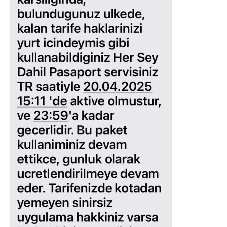 Otomatik Tanımlanan Pasaport Paketi Sorunu