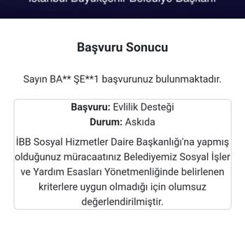 SEDAP Başvurumun Haksız Reddedilmesi
