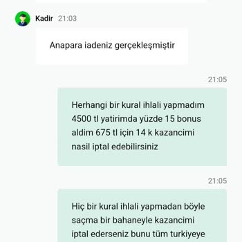 Kazancım Sebepsizce Sıfırlandı