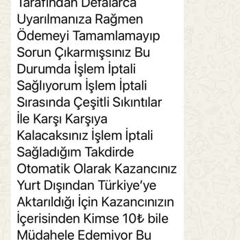 Kazanılan Kuponun Ardından Gelen Beklenmedik Tehditler Ve Para Talepleri