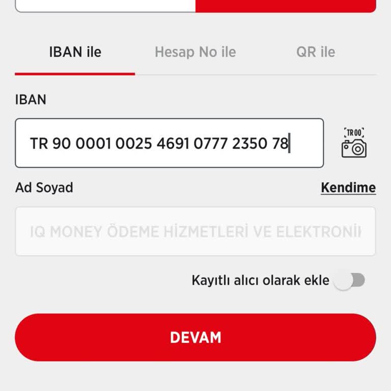 GrandPashaBet Yanlış IBAN Numarası Nedeniyle Para Transferi Sorunu