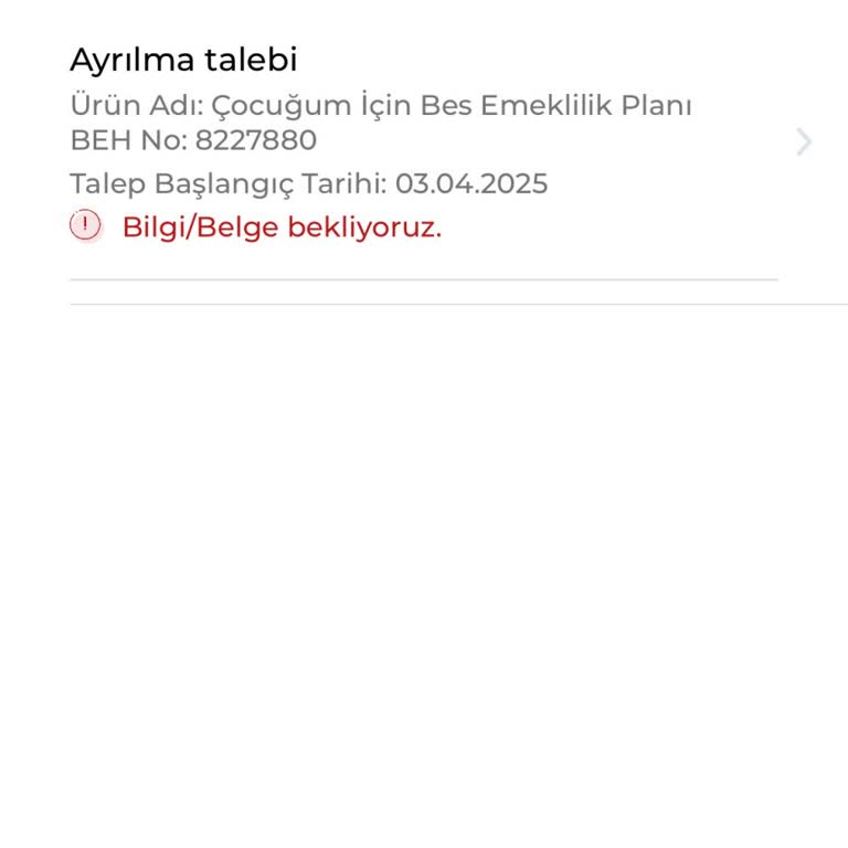 Emeklilik Planı İptalinde Zorluk Ve Sorumsuzluk