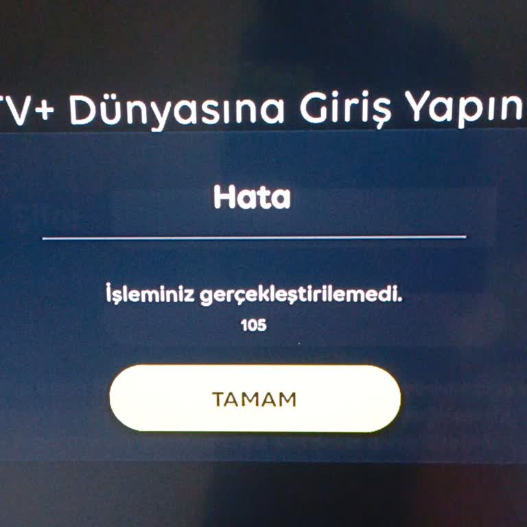 TV+ Erişim Sorunu Ve İlgisiz Müşteri Hizmetleri