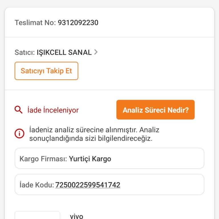 Işıkcell İkinci El Ürün Ve Geri Ödeme Sorunu