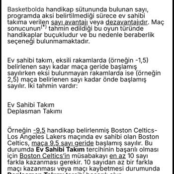 Handikaplı Bahiste Yanlış Sonuçlandırma Sorunu