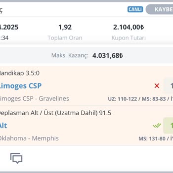 Handikaplı Bahiste Yanlış Sonuçlandırma Sorunu