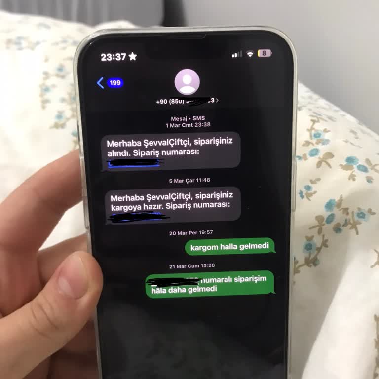 Siparişim 2 Aydır Gelmedi Ve İletişim Kuramıyorum