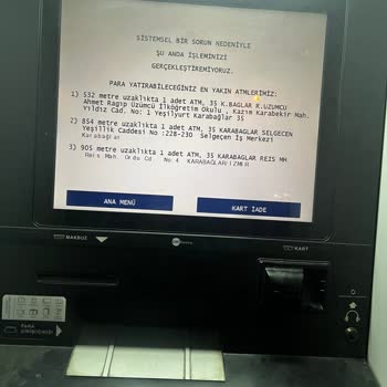 QNB ATM'lerinde Sürekli Para Yatırma Sorunu