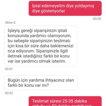 Teslimat Süresi Ve Müşteri Hizmetleri Hayal Kırıklığı