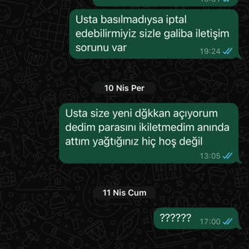 İletişim Kopukluğu Ve Ürün Teslimatında Yaşanan Sorunlar