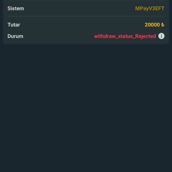 Kazandığım Paranın Silinmesi Ve Haksız Suçlama
