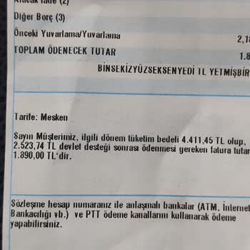 Doğalgaz Faturasında Şeffaflık Ve Adalet Talebi