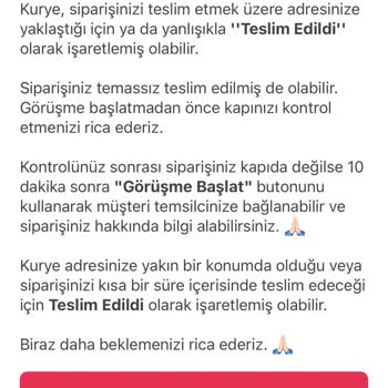 Sipariş Teslimatında Yaşanan Gecikme Sorunu