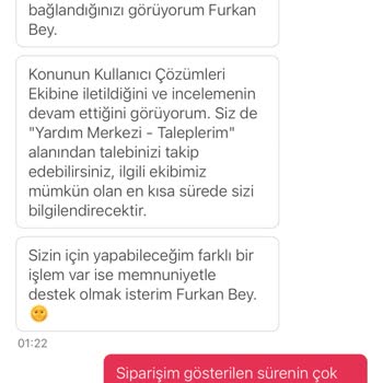 Sipariş Teslimatında Yaşanan Gecikme Sorunu