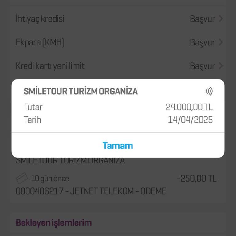 Antalya Kamelya Otel'de Hayal Kırıklığı
