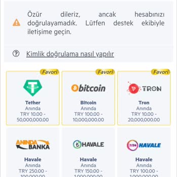 Kimlik Doğrulama Sorunu Ve Yetersiz Destek Hizmeti