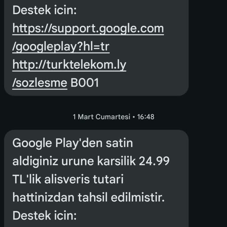 Türk Telekom Faturama Yansıyan Haksız Abonelik Ücreti