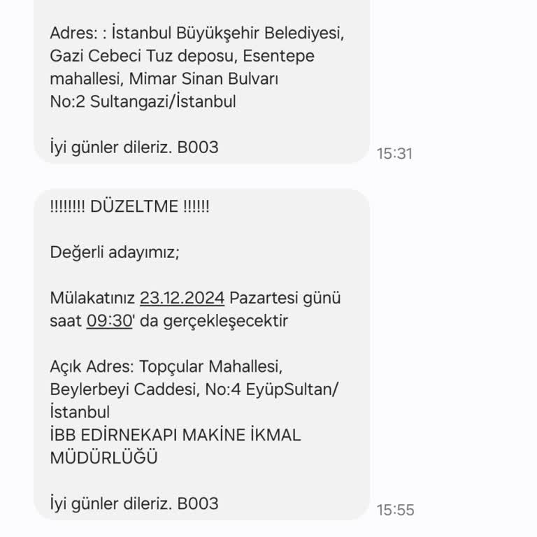 İBB Mülakatında Geri Dönüş Alamama Sorunu