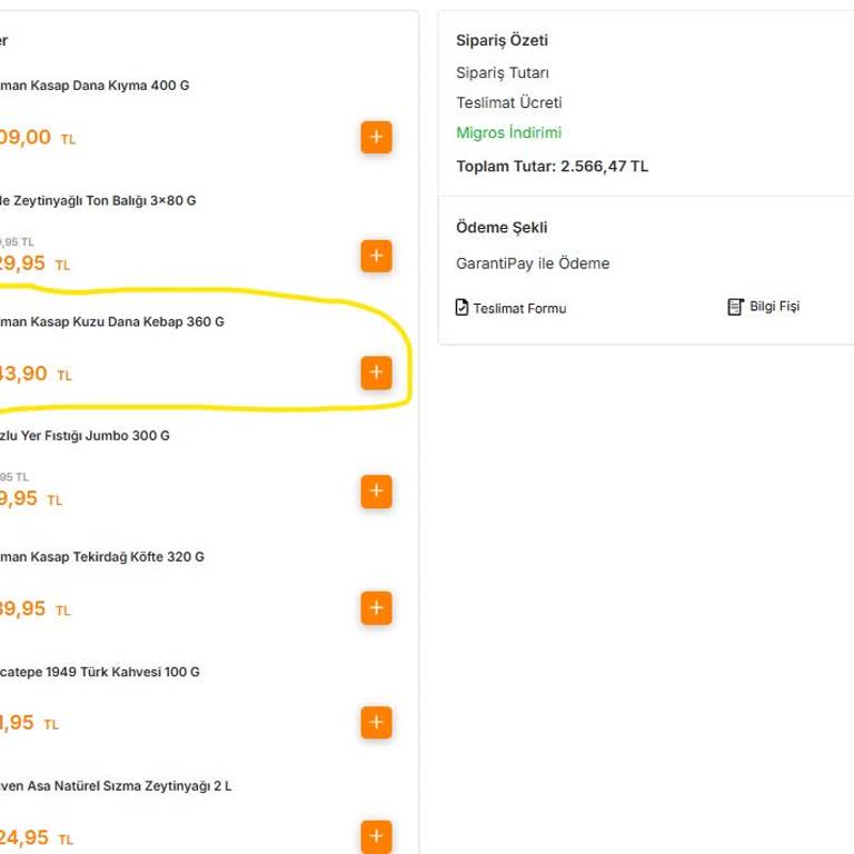 Migros'tan Aldığımız Kebap Sonrası Ailecek Sağlık Sorunu Yaşadık