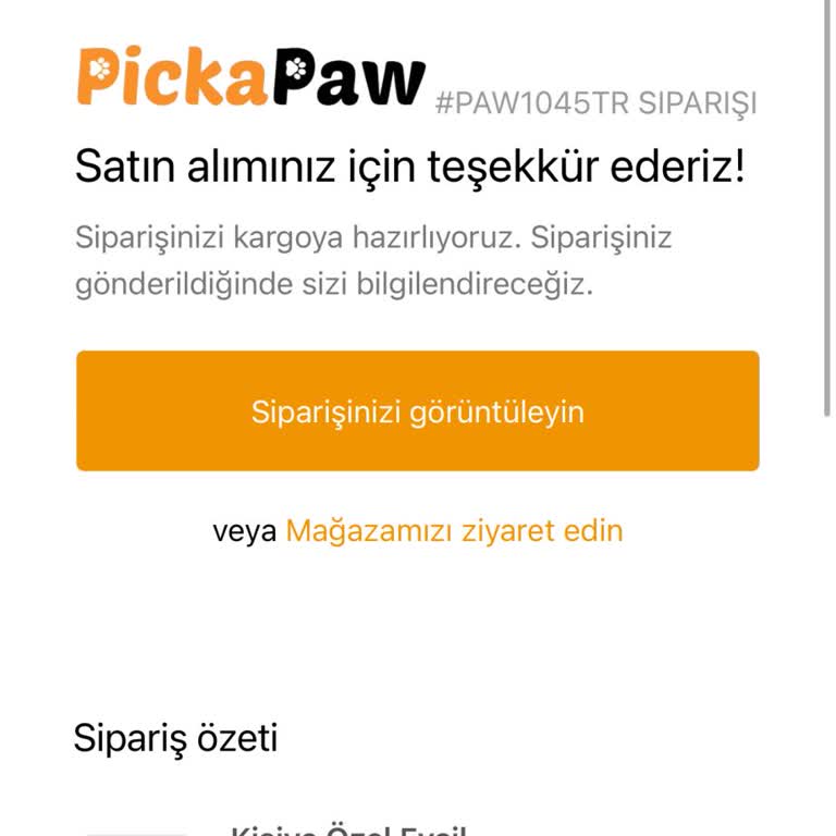 PickaPaw'dan Aldığım Kolye Hızla Deforme Oldu