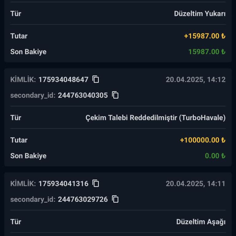 Haksız Bakiye Silinmesi Ve Destek Eksikliği