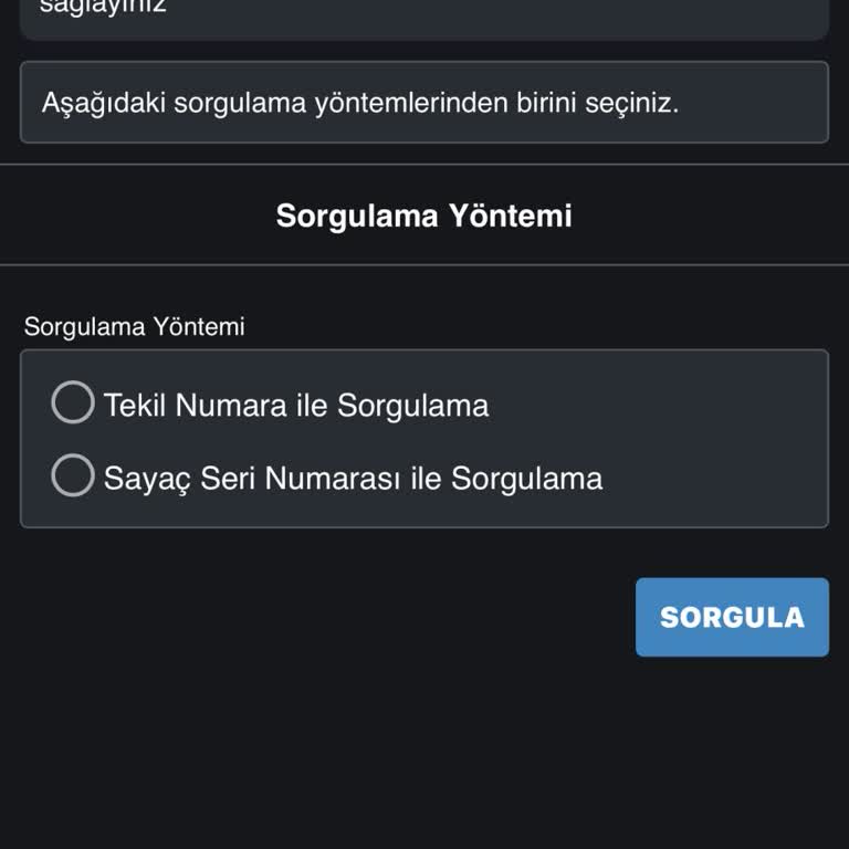 E-Devlet Başvuru Sorunu: Tesisat Verisi Eksikliği