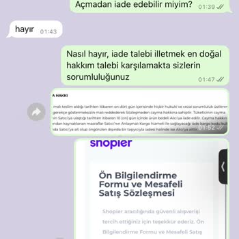 İade Sürecinde İletişim Eksikliği Ve Profesyonellik Sorunu
