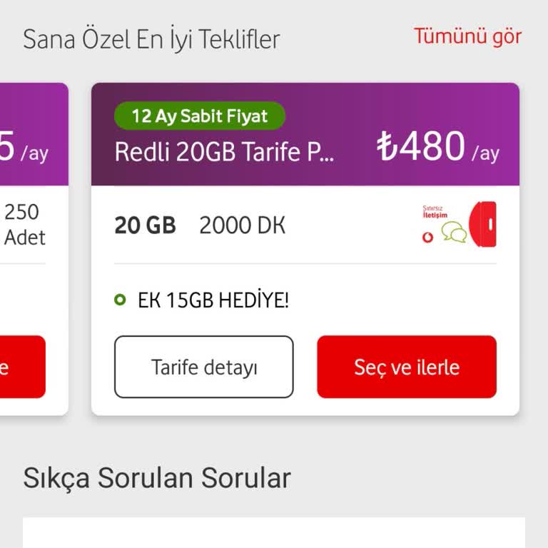 Vodafone'dan Uygunsuz Fiyat Politikası