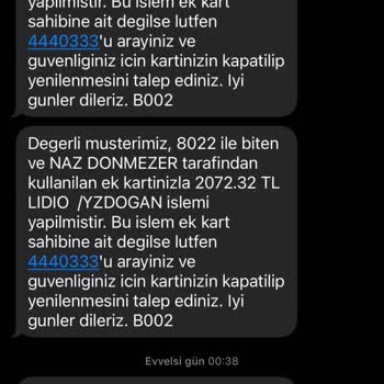 Garanti Hesabımdan İzinsiz Para Çekimi