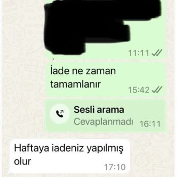 İade Sürecinde Oyalama Ve İletişimsizlik