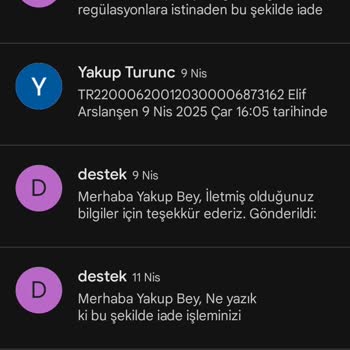 Papara Para İadesi Ve İletişim Sorunları