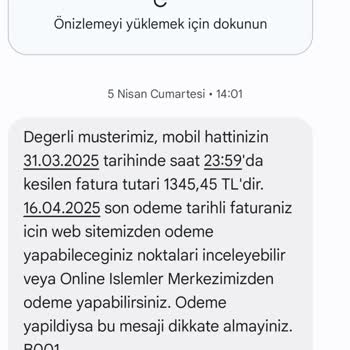 Yanlış Faturalandırma Ve Taahhüt Süresi Sorunu