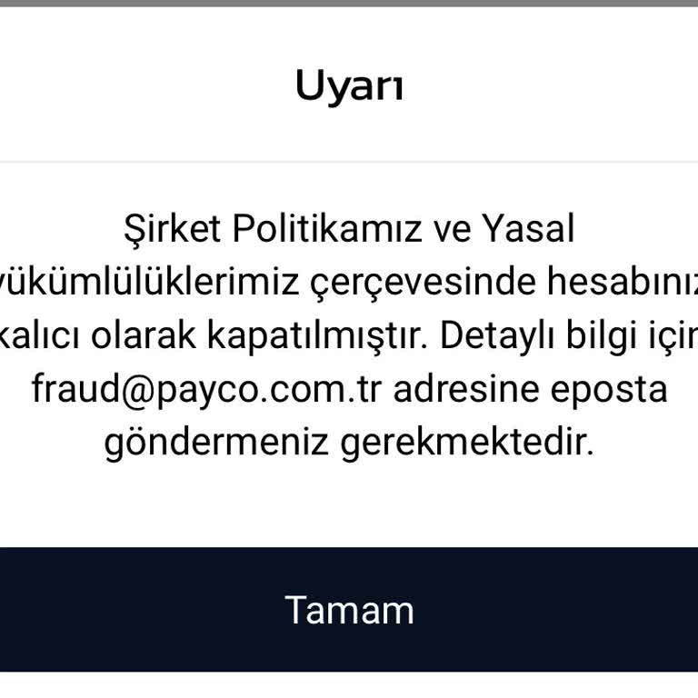 Hesabım Bloke Edildi, Param Kaldı
